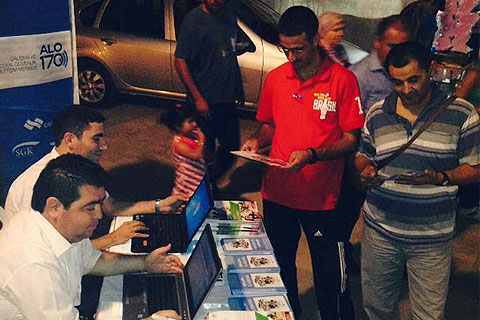 İŞKUR iş hizmeti için parkta stant açtı