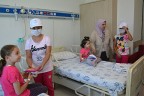 Hastanede bayram kutlaması