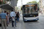 Şoförler eylem yaptı ulaşım hizmeti aksadı