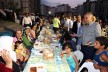 İftar sofrası TOKİ’de kuruldu