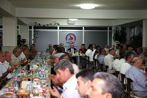 Büyükşehir muhtarları ağırladı