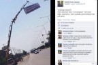 PANKARTTAKİ HARF HATASI SOSYAL MEDYAYA YANSIDI