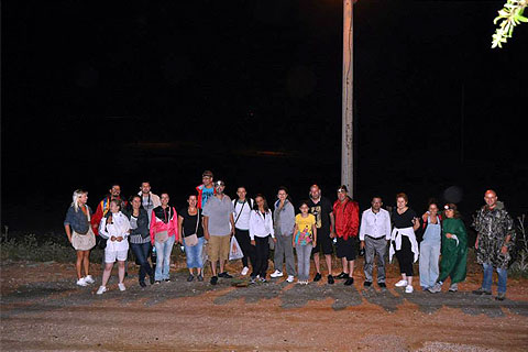 Süleymanlı’da gece yürüyüşü