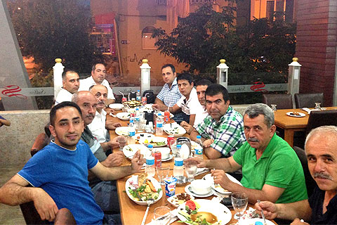 Meteoroloji personeli iftarda buluştu