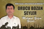 ORUCU BOZAN ŞEYLER