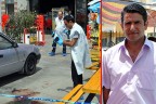 Genç kadın kurşun yağdırdı