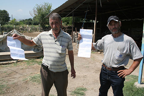 Sarayköy’de su skandalı