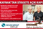 İşadamı Kaynak’tan siyasete açık kapı