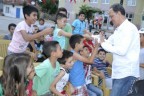 Eğlence de kitap da belediyeden