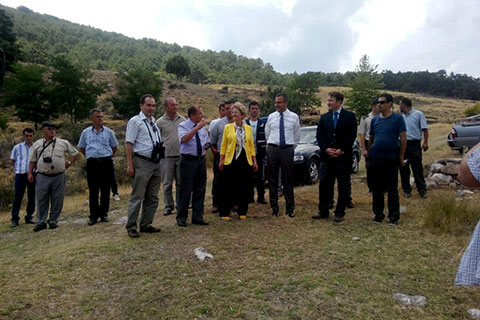 Sazlık kurbanı Karagöl’e neşter