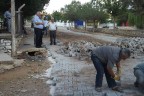 Üçkuyu çamurdan tozdan kurtuluyor