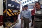 Okul servisleri denetlendi