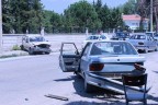 Çivril’de korkutan kaza