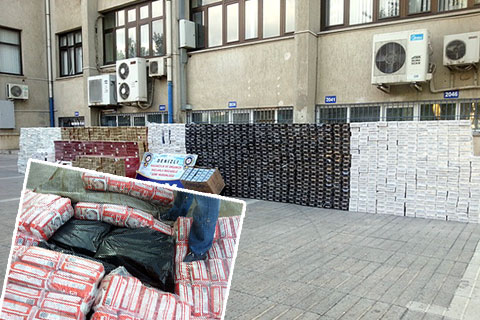 Bebek bezlerinin arasında kaçak sigara