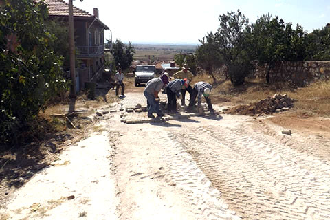 Mahalle oldu, rahat ettiler