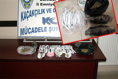 Apart dairede uyuşturucu satışı
