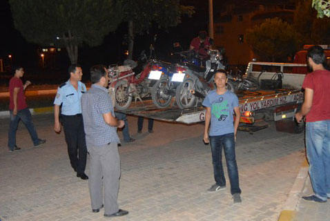 Acıpayam’da motosiklet operasyonu