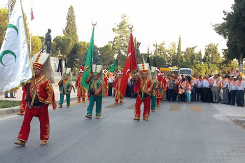 Çal festivalle şenlendi