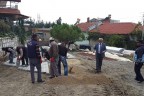 Baklan’da türbe yoluna bakım