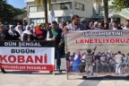 DENİZLİ’DE IŞİD PROTESTOSU