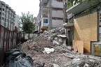 O bina yıkıldı