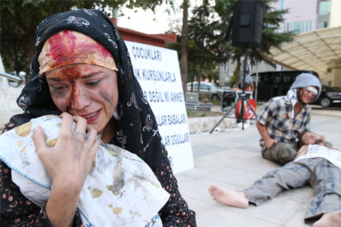Egeli tiyatrocular Denizli’de buluştu