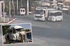 Minibüsle kamyon çarpıştı: 15 yaralı