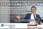 Denizli’de doğal gaza 110 milyon TL’lik yatırım