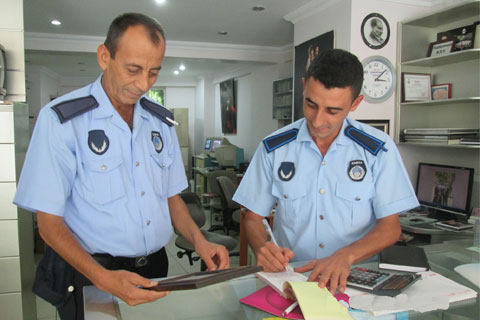 Zabıtadan ruhsat denetimi