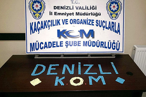 1366 ecstacy yakalandı