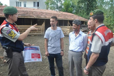 Hayvan hırsızlığı alarmı