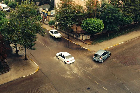 Yağmur geldi, hava serinledi
