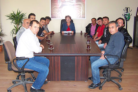 Bozkurt’un alkışlanacak tıraş ekibi