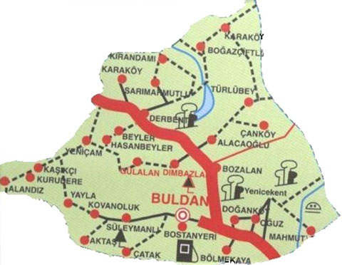 buldan-köy-haritası