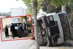 İKİ MİNİBÜS ÇARPIŞTI: 7 YARALI