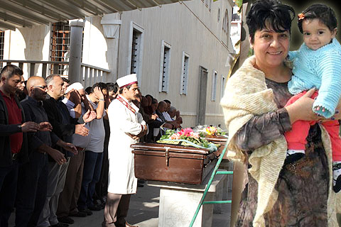 Anne- kız son yolcuğuna uğurlandı