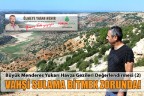 VAHŞİ SULAMA BİTMEK ZORUNDA!