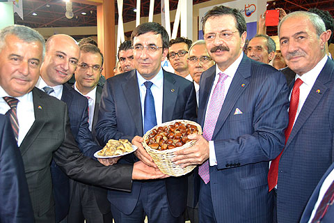 YÖREX Fuarı’nda leblebi lobisi