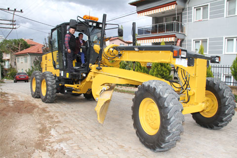 Test sürüşü başkandan
