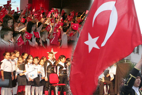 Özel kurumlarda Cumhuriyet coşkusu