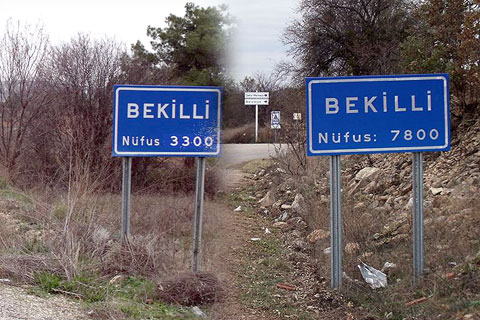 Bekilli’de tabela çelişkisi