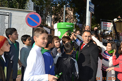 Buldan’a atık cam kumbaraları