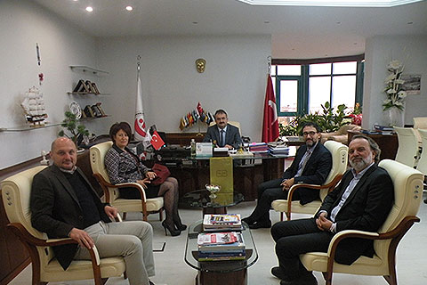 DESİAD yönetiminden Evci’ye ziyaret