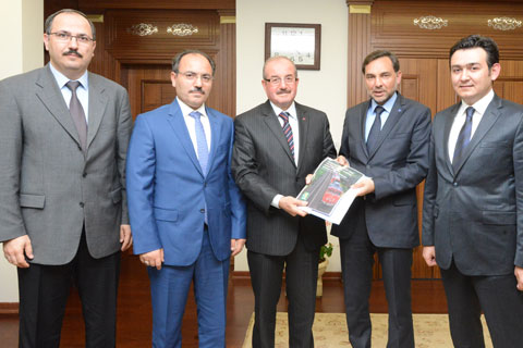 ENVER VALİ KOCATEPE’Yİ ZİYARET ETTİ