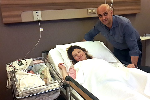 Değirmenci Ailesi’ne bebek geldi
