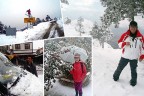 DENİZLİ’YE MEVSİMİN İLK KARI YAĞDI