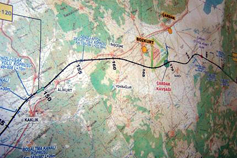 Aydın-Denizli-Burdur otoyoluna kurul engeli