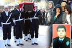 KANSERDEN ÖLEN 29 YILLIK POLİSE TÖREN