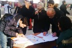 Su zammına karşı imza kampanyası