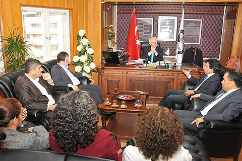 Akademisyenlerden Oğuz’a ziyaret